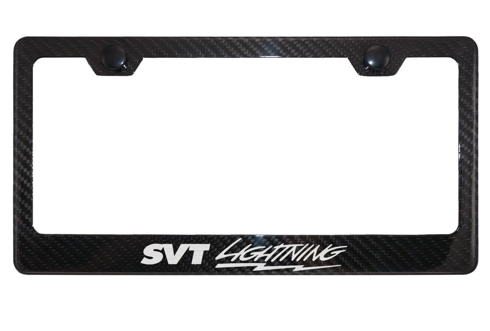 Carbon Fiber License Plate Frame for SVT Lightning