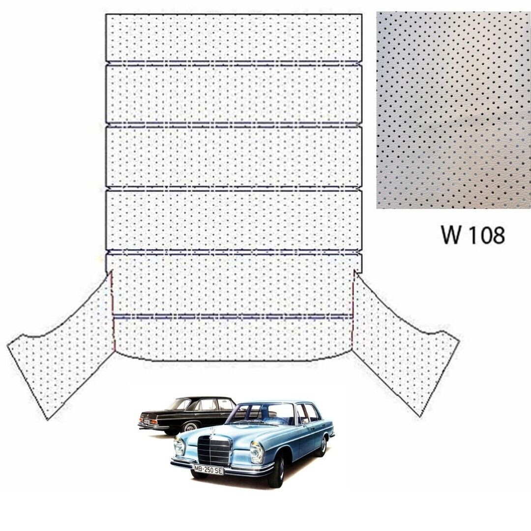 W108 Headliner Ceiling Cover Cream without Sunroof Fit Mercedes-Benz