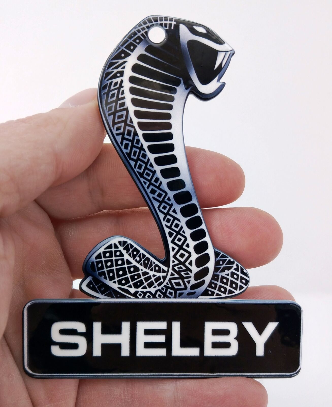 Shelby Snake Sign - Black Base- 4\