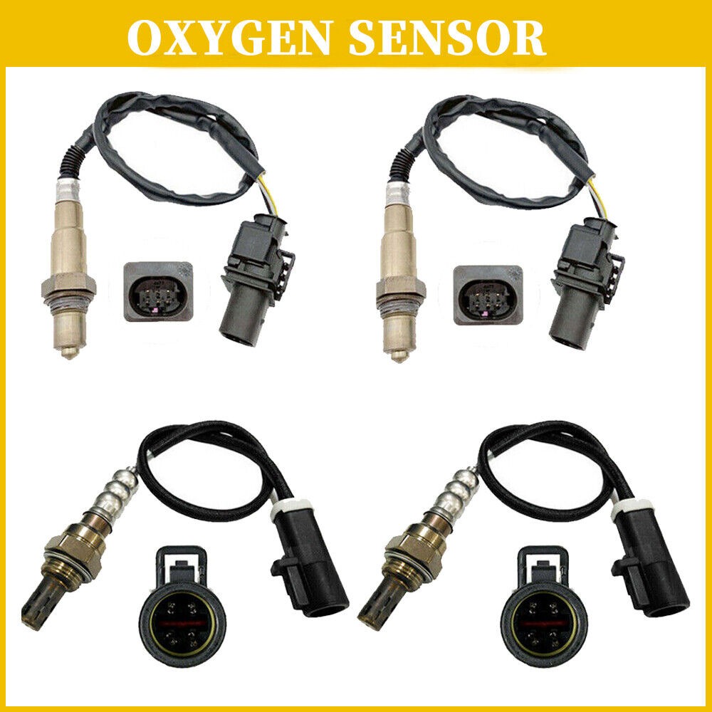 4Pcs Upstream&Downstream Oxygen Sensor For Ford E-150 E-250 2009-2014 4.6L 5.4L