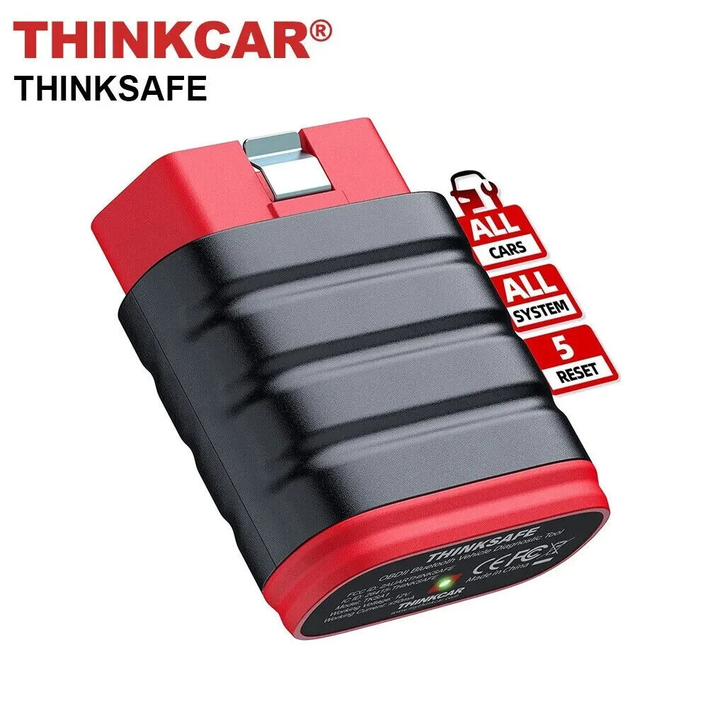 Thinkcar Thinksafe Automotive OBD2 Scanner with ABS Bleed SAS Calibration Oil