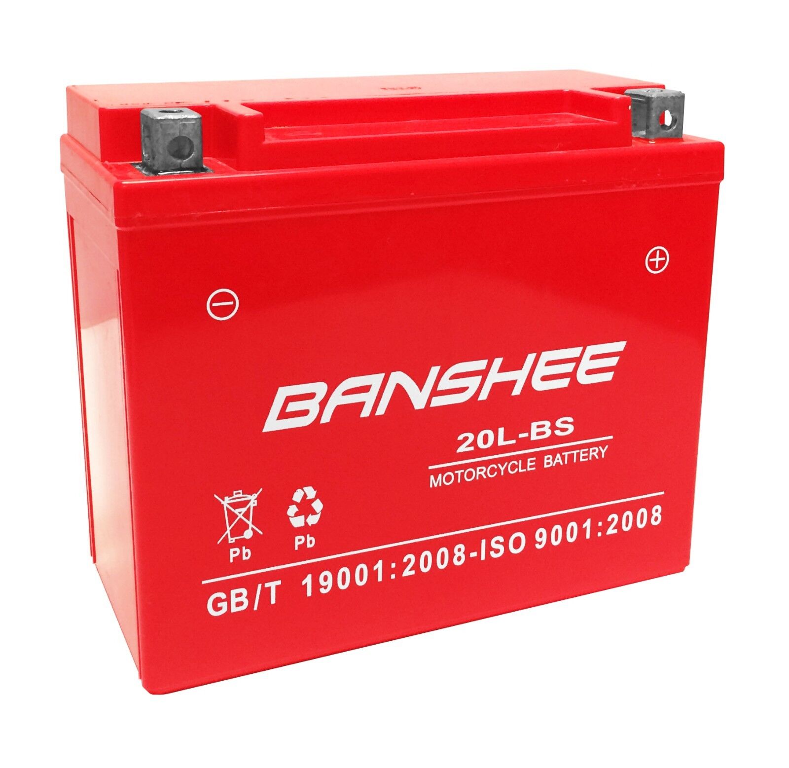 New Harley Davidson Motorcycle Replacement Banshee Battery, 4 Year Warranty