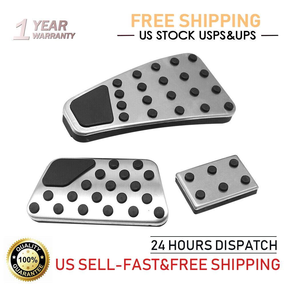 Anti-Slip Gas Brake Foot Pedal Pad Cover Accessories For Dodge Ram1500 2500 3500