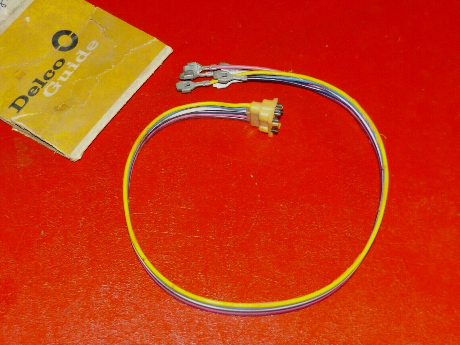 RARE NOS GM Delco 1963 1964 Chevrolet turn signal switch plate wiring / 5954159