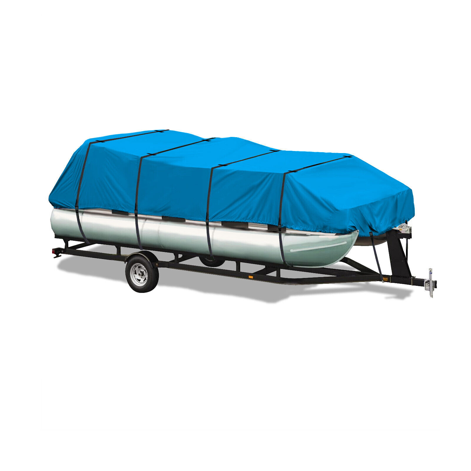 20\' -22\' L Deluxe Trailerable pontoon Boat Cover Heavy duty Waterproof Storage