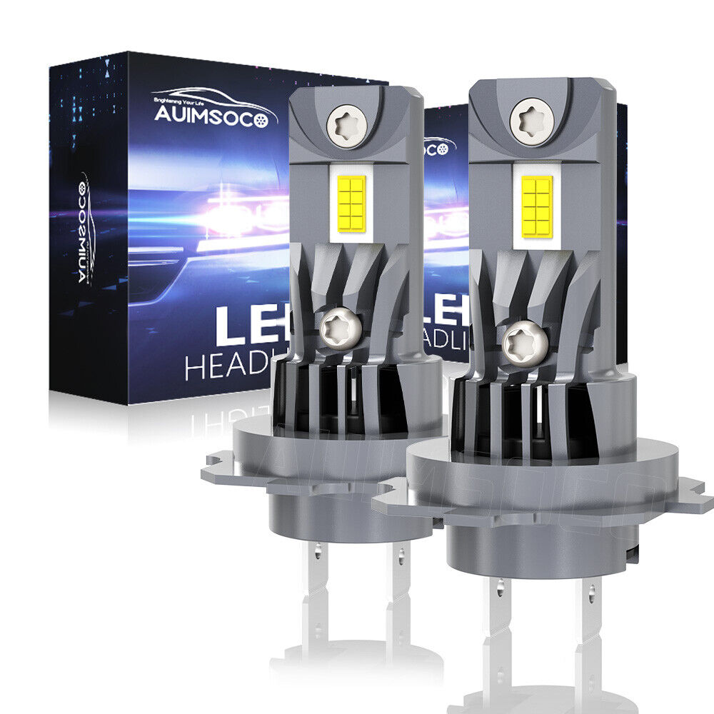 1 Pair H7 LED Headlight High/Low Beam Bulbs For Mercedes-Benz Sprinter 2007-2018