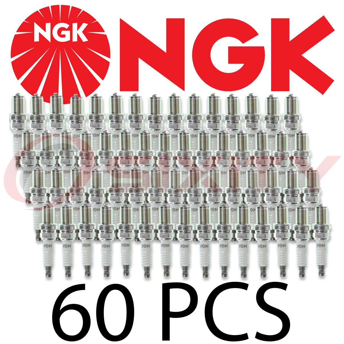 NGK R5671A-10 5820 Racing Spark Plugs 60 Case V Power Nitrous Turbo Supercharged