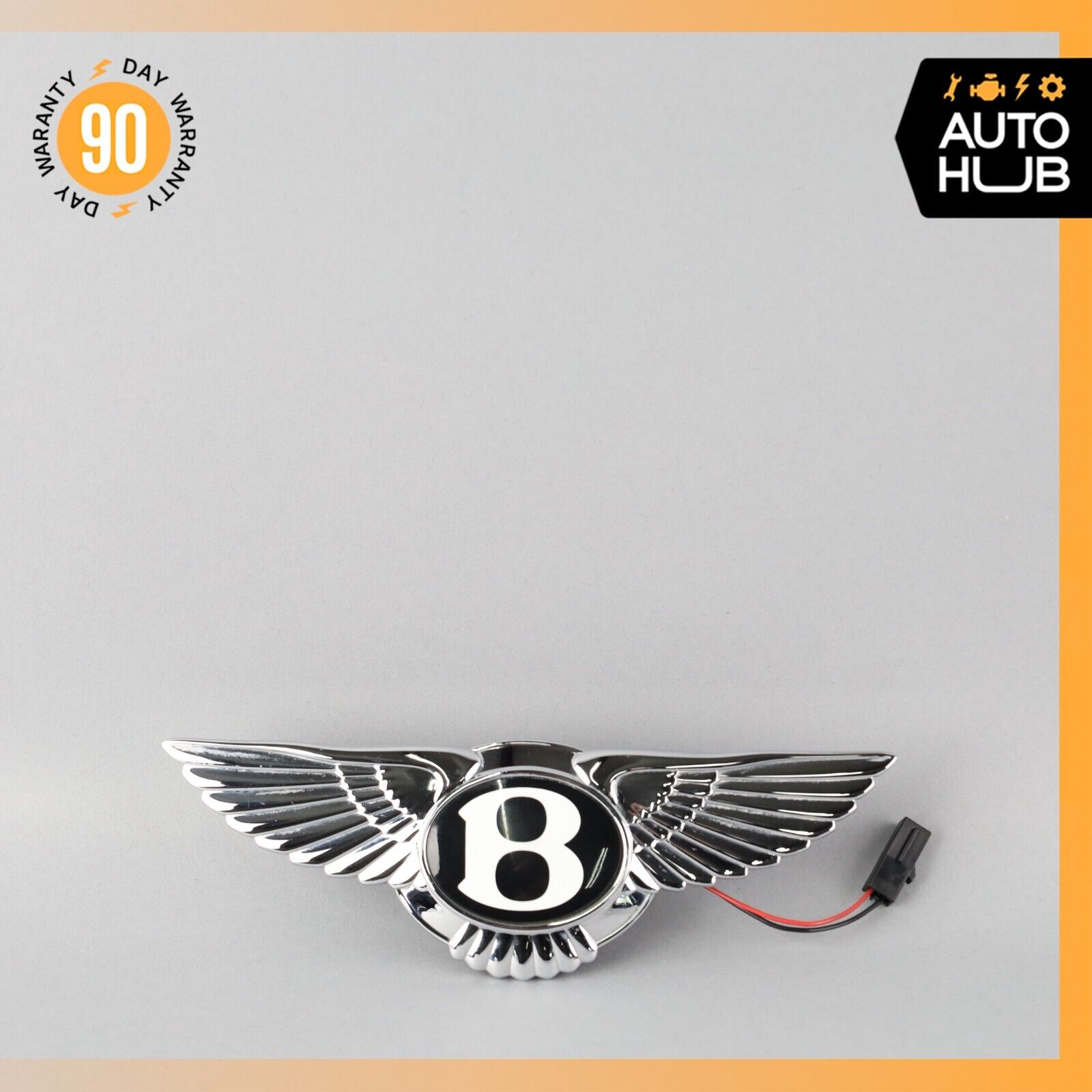 03-12 Bentley Continental GTC GT Trunk Lid Unlock Release Handle Emblem OEM 63k