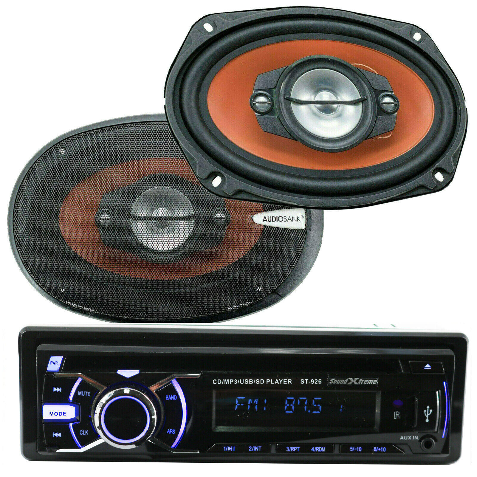 NEW SoundXtreme ST-926 Digital Receiver +2x Audiobank AB-790 6\