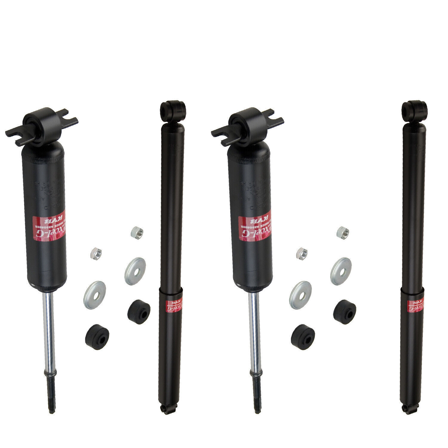 KYB Excel-G Set of 4 Front Rear Shock Absorbers For Chevrolet Corvette 1963-1982