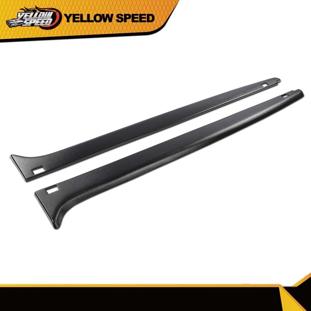 Fit For 99-05 Chevy Silverado GMC Sierra 1500 Bed Rail Caps Stepside Left+Right