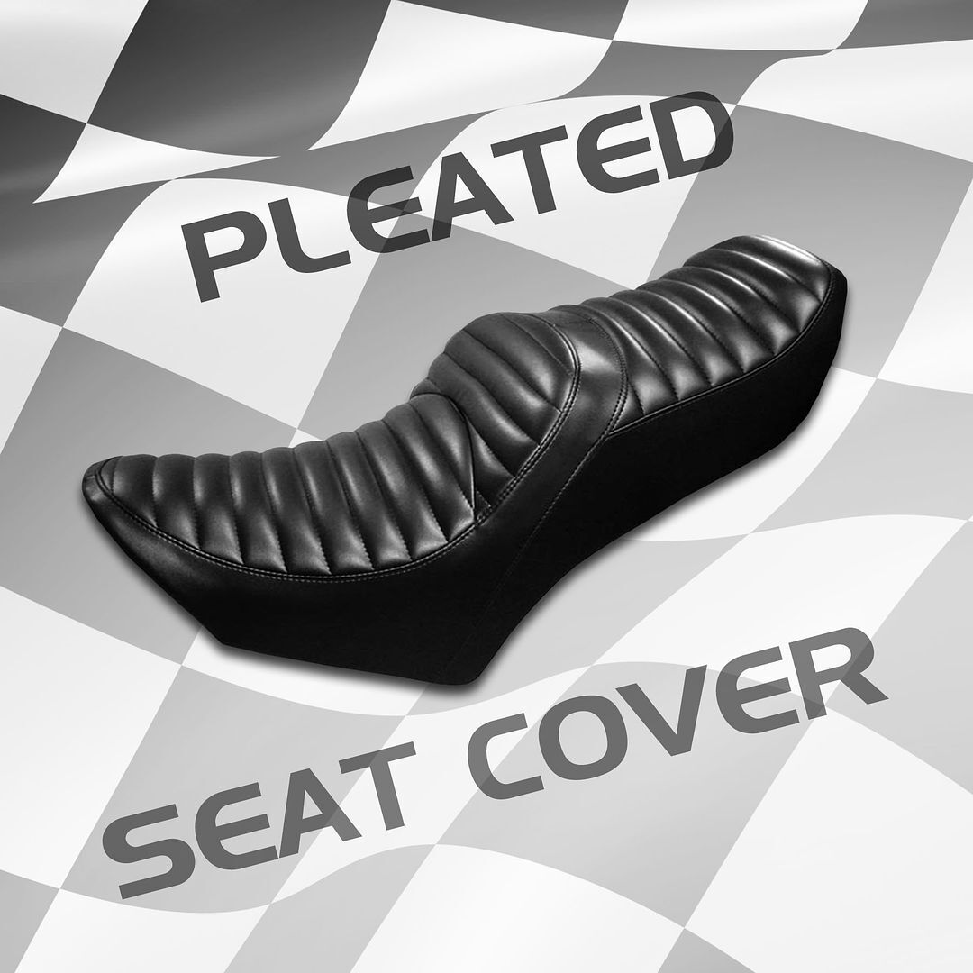 Yamaha XS650 Special 79-80 Pleated Seat Cover #11028