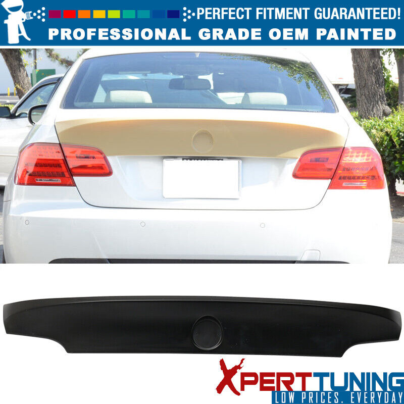 Fits 07-13 BMW 3-Series E92 Coupe M3 CSL ABS Painted Color Trunk Spoiler
