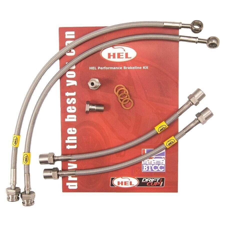 Stainless Braided Brake Lines HEL for TVR Tuscan