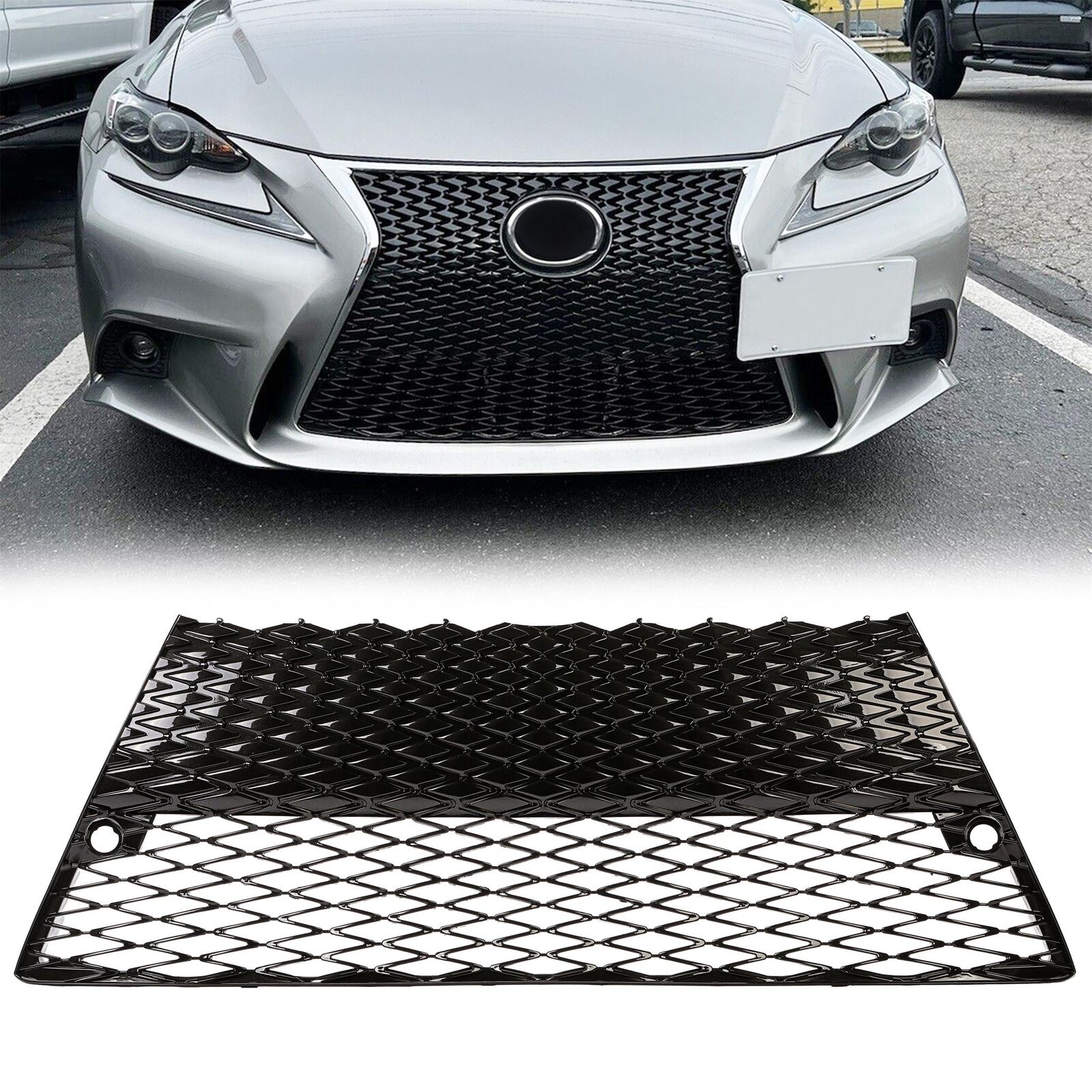For 2014-2015 Lexus IS250 2014-2016 IS350 F Sport Front Lower Bumper Grille