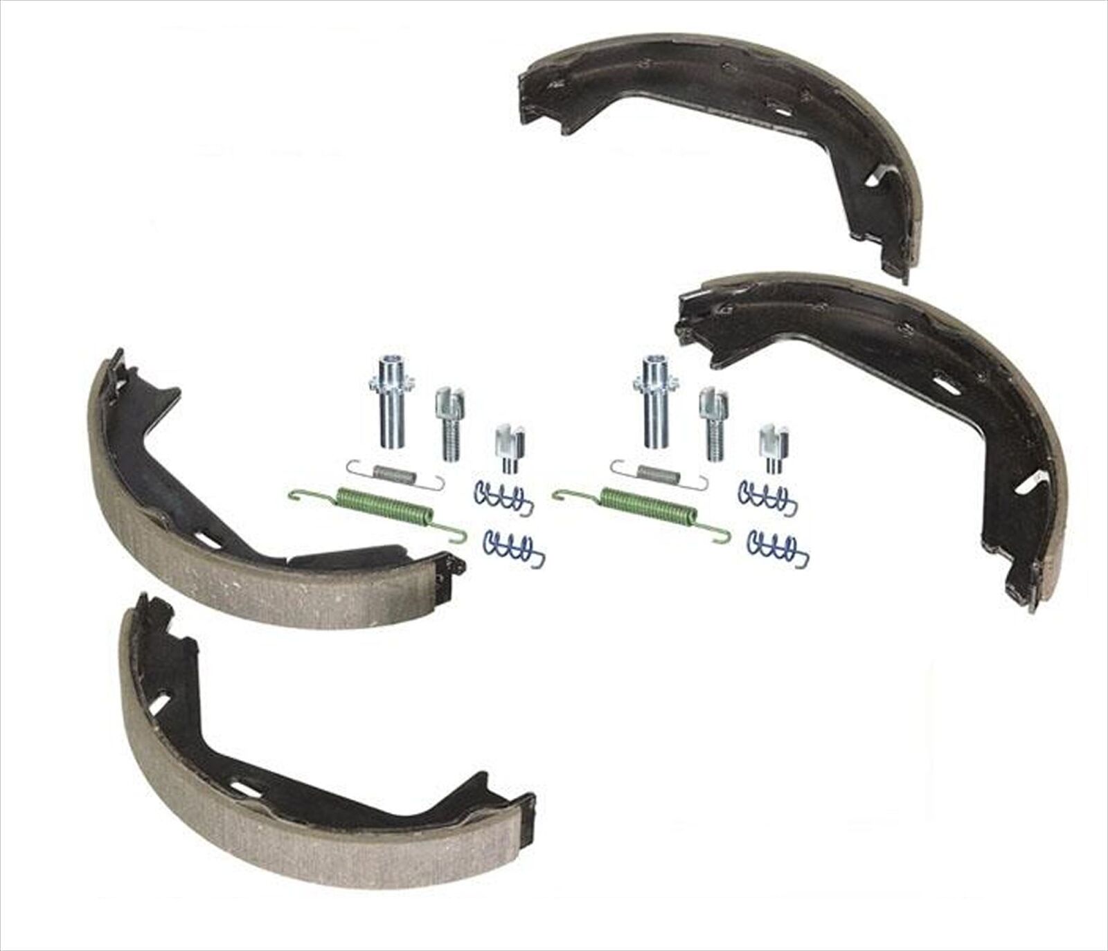 For 2003-2014 Volvo XC90 Parking Brake Shoe - Emergency Brake Shoes With Springs
