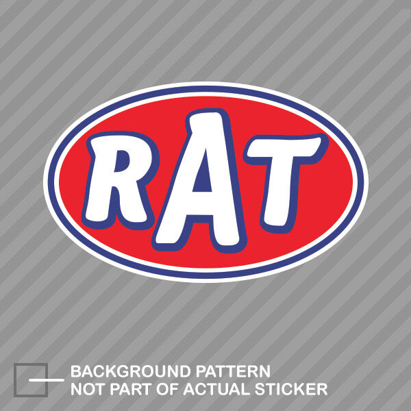 Rat Rod Sticker Decal Vinyl hot rod