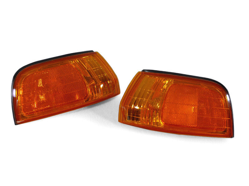 DEPO JDM Style Pair of Amber Front Corner Lights For 1992-1993 Honda Accord
