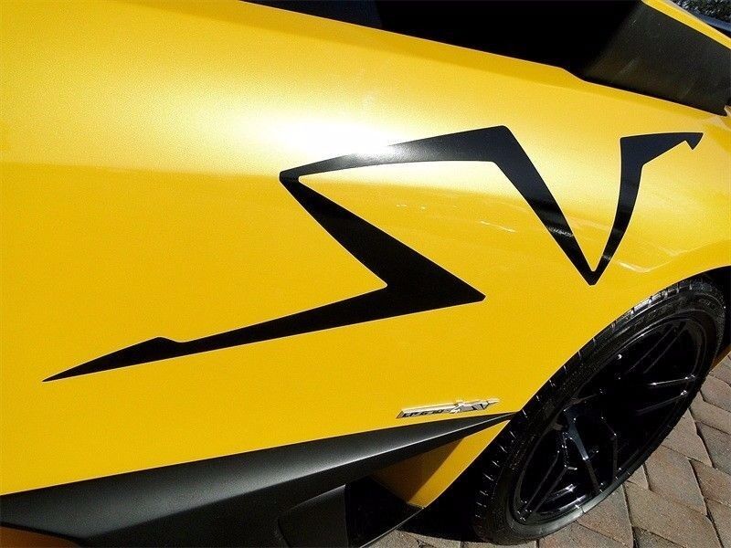 Sticker for Lamborghini Murcielago Diablo SV light carbon decal bumper graphics 