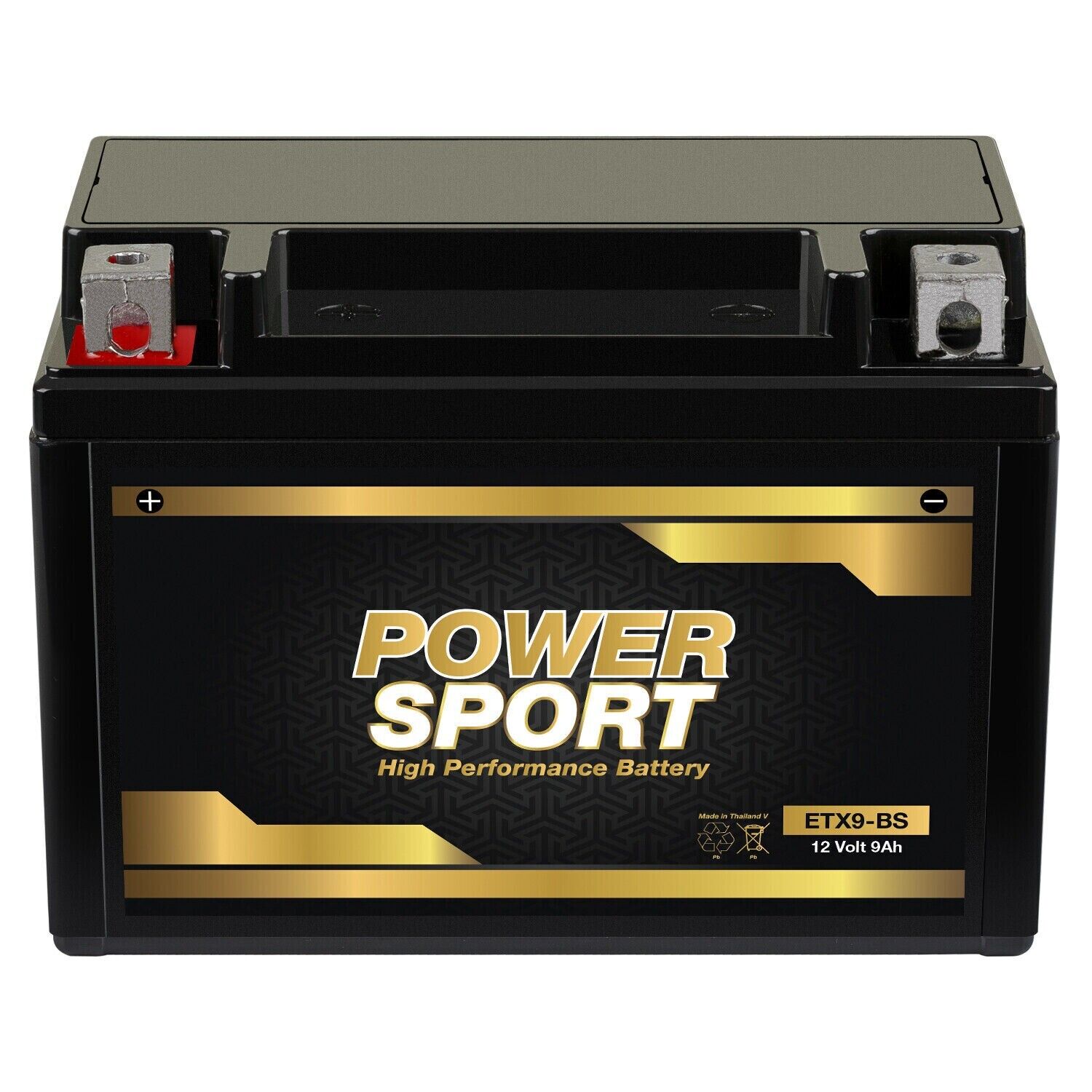 YTX9-BS SLA Battery for Honda TRX 125 250 400EX Sportrax Fourtrax