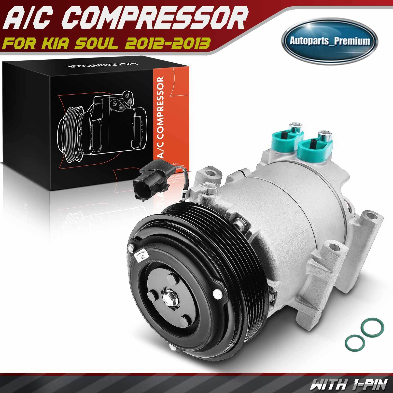 New AC Compressor with Clutch for Kia Soul 2012-2013 L4 1.6L 977012K600 PAG 46