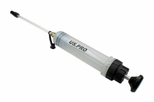 US PRO Tools 200ml Oil & Brake Fluid Inspection Syringe for Gearboxes 3088