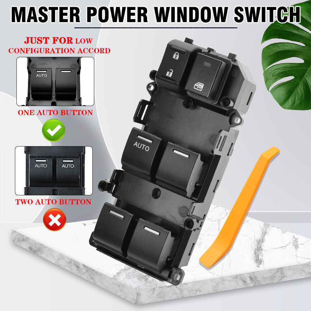 Electric Power Master Control Window Switch For 08-12 Honda Accord 35750-TB0-H01