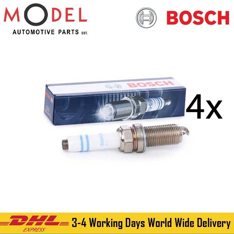 Bosch 4x Spark Plugs for Audi-Volkswagen 0241245673 / 06K905601B