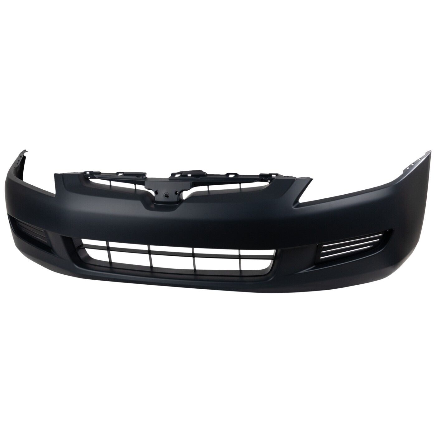 Front Bumper Cover For 2003-2005 Honda Accord Coupe Primed With Emblem Provision