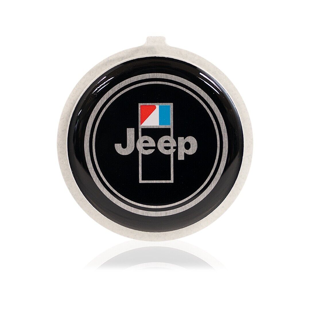 AMC Horn Button Insert Emblem for 1981 - 1986 Jeep CJ Laredo