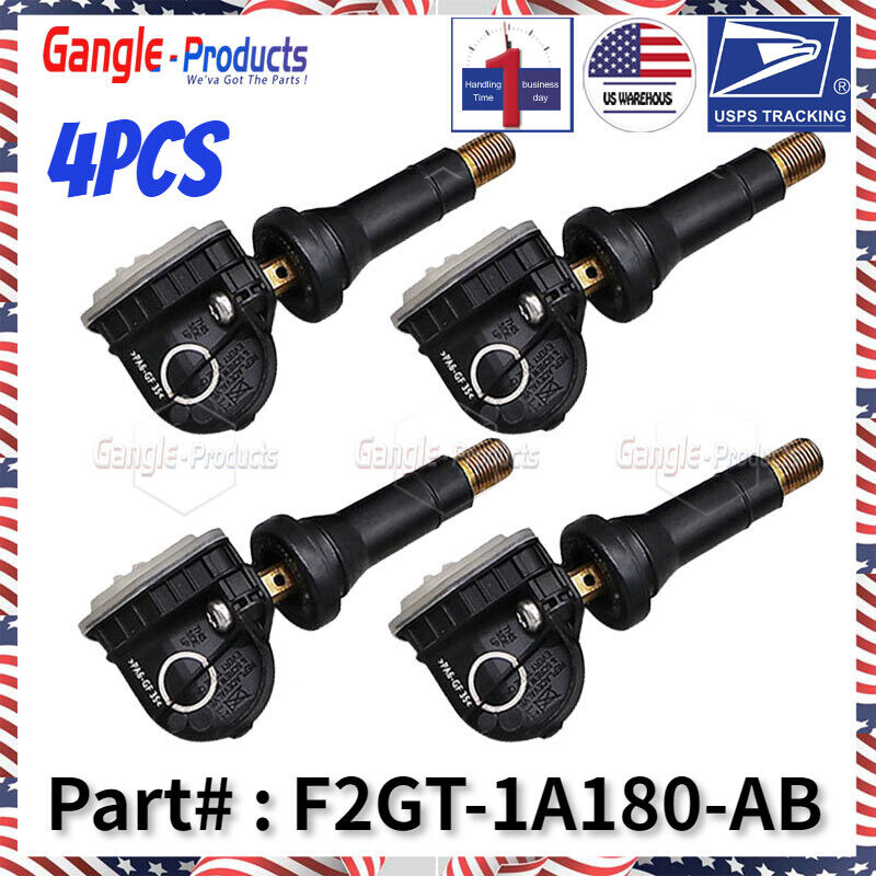 4PCS TIRE PRESSURE SENSORS for Ford F-150 Edge 2015-19 for Lincoln F2GT-1A180-AB