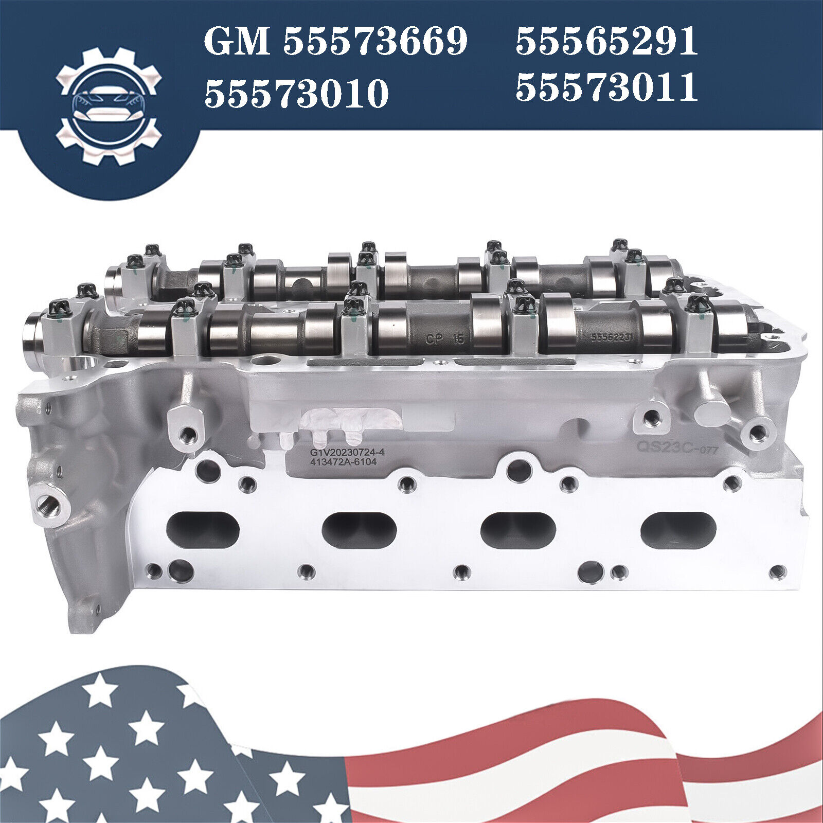 For 2011-2019 Chevy Cruze Sonic Trax 1.4L Turbo Cylinder Head Assembly 55565291