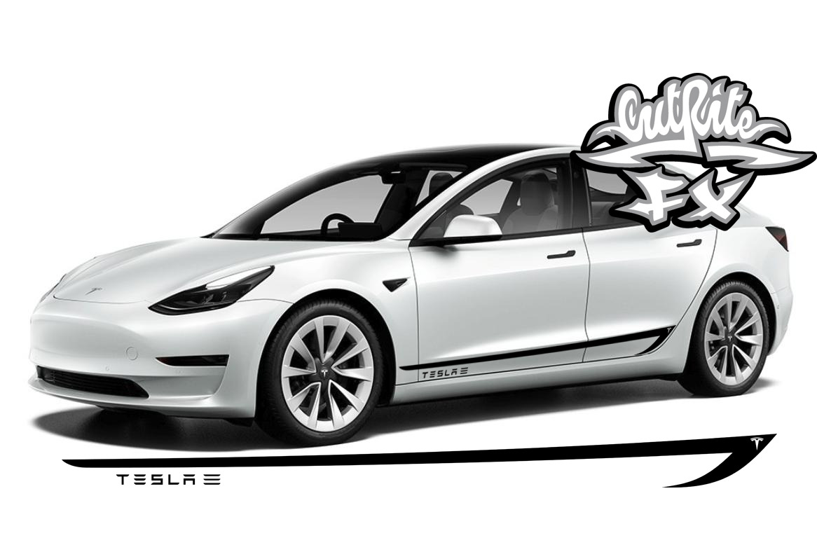 Tesla Model 3 Side Stripes: Elevate Your EV's Style and Elegance