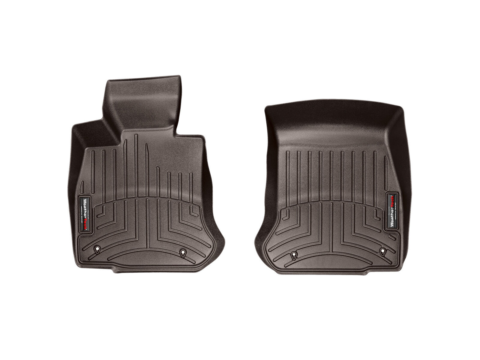 WeatherTech FloorLiner Mats for BMW M6 6-Series 2WD 2012-2017 1st Row Cocoa