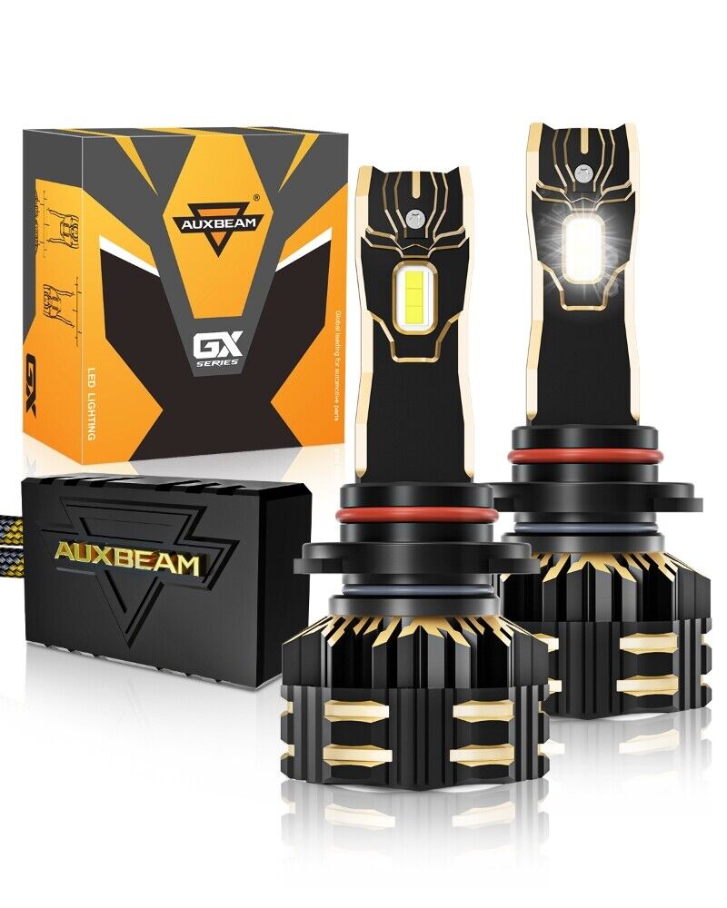 AUXBEAM GX LED Headlights Bulbs High/Low Beam/Fog Lights H11 9005 9006 9145 H7