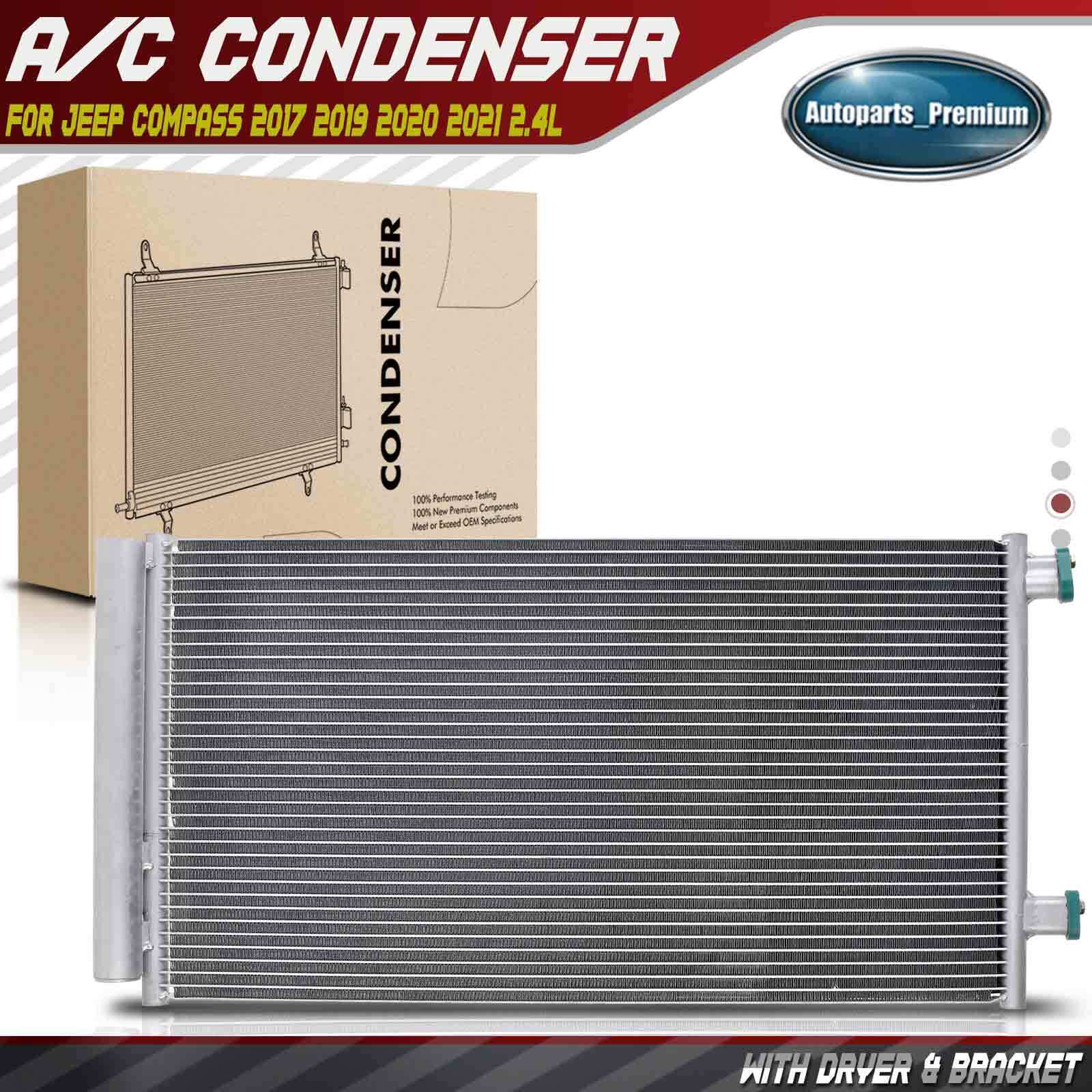 AC Condenser A/C Air Conditioning for Jeep Compass 2018 2019 2020 2021 L4 2.4L