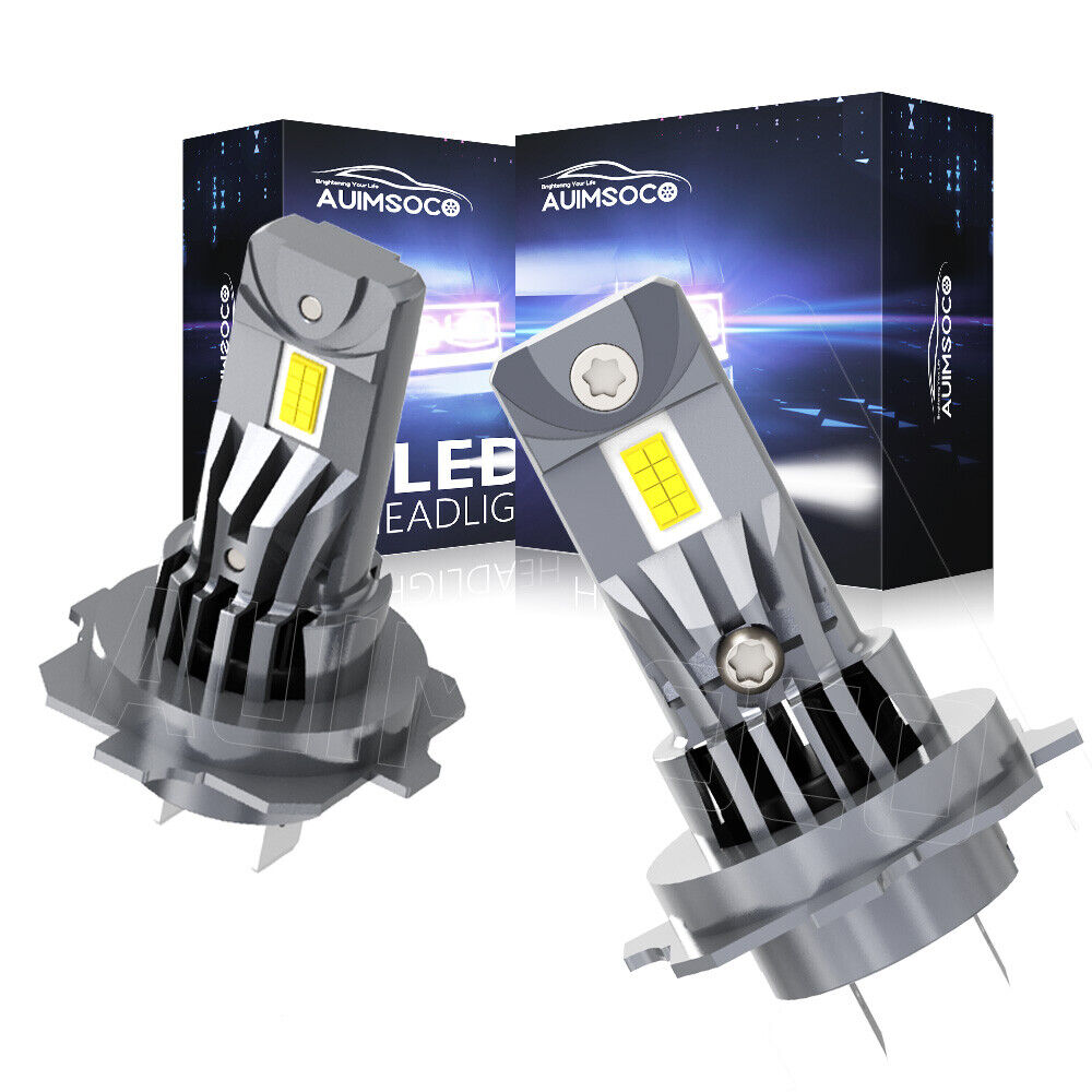 2Pcs Combo Headlight Hi/Lo Beam LED Bulbs For Mercedes-Benz C250 C300 C350