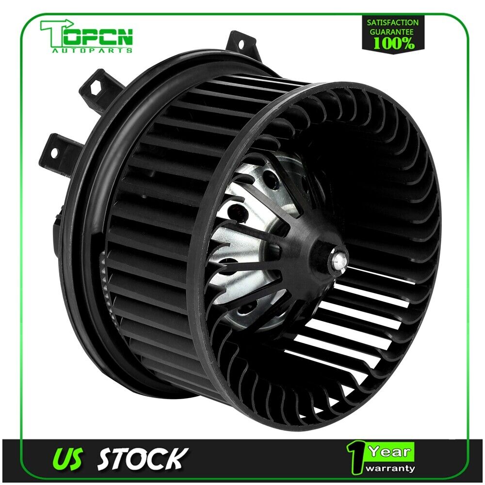 HVAC Heater Blower Motor with Fan Cage For 2015-2019 Chevrolet Silverado 2500 HD