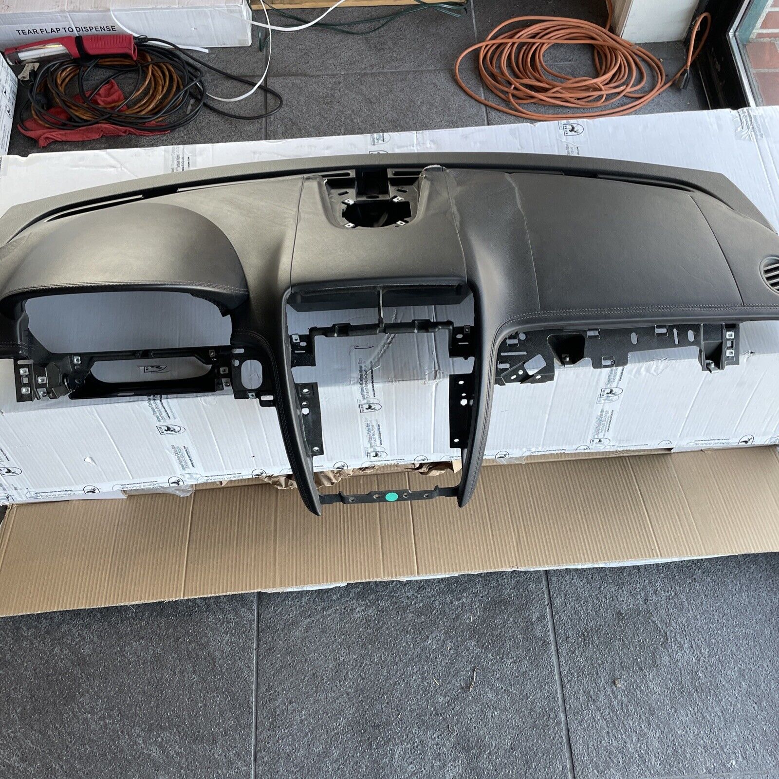 07-12 Jaguar XKR XK8 Dashboard Dash Board Instrument Panel Facia Re-covered