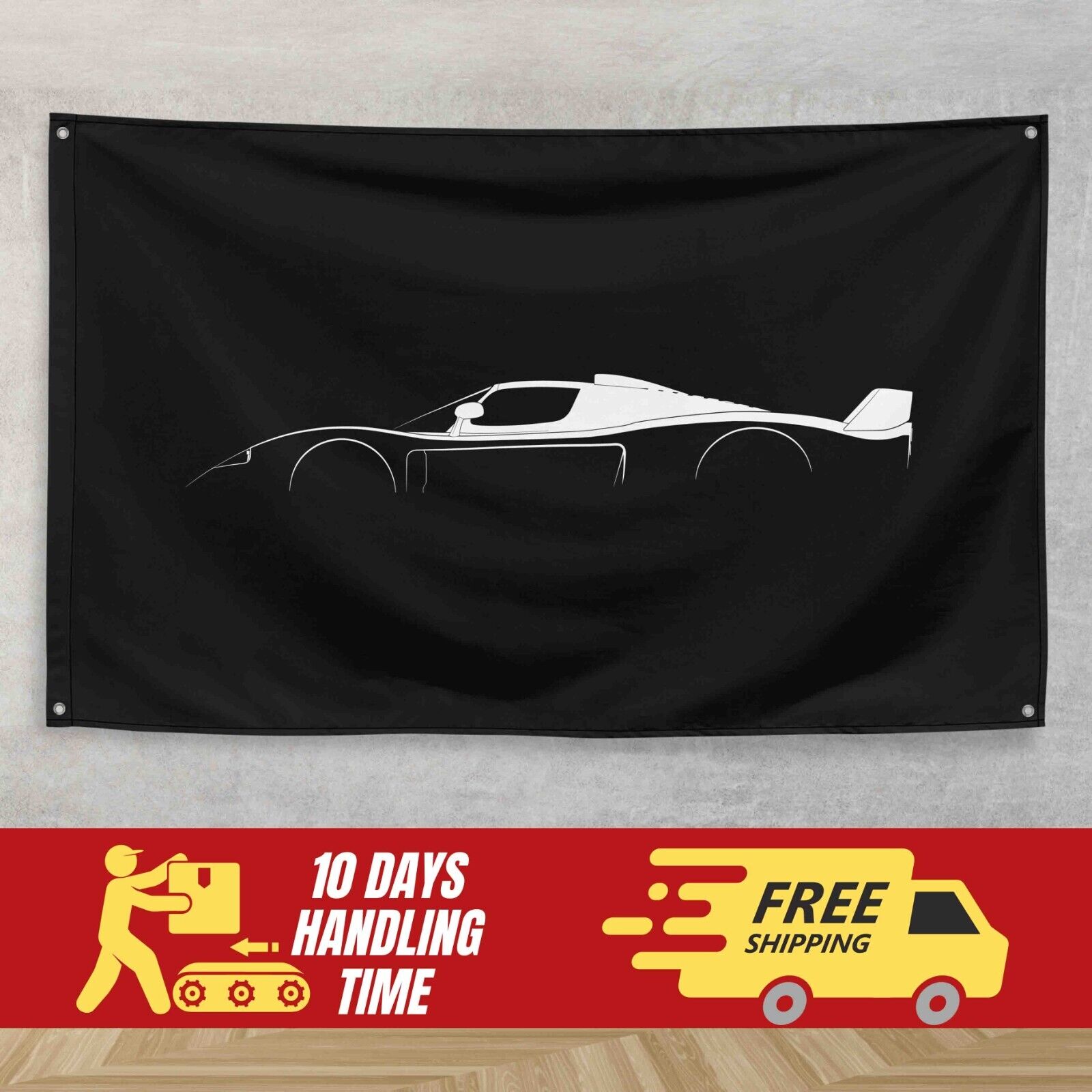 For Maserati MC12 2004-2005 Fans 3x5 ft Flag Banner Gift Birthday