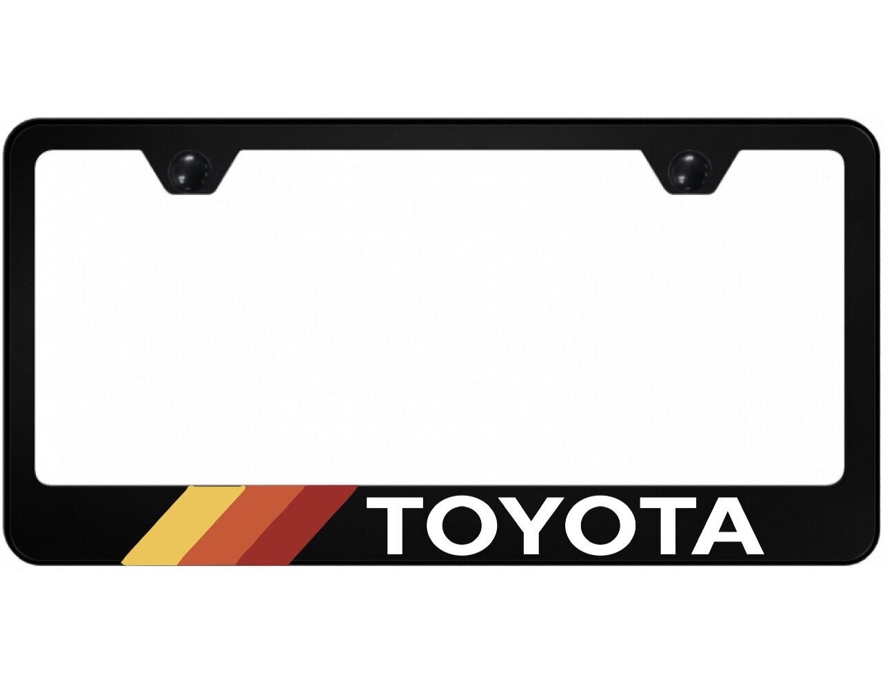 Toyota Style Heritage Classic Retro Off-road License Plate Frame