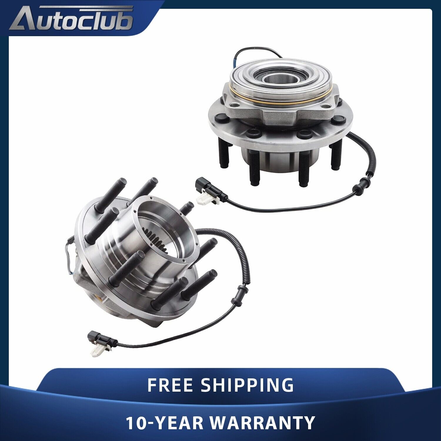 Front Wheel Hub Bearing for 2011-2015 2016 Ford F250 F350 Super Duty SRW 4WD
