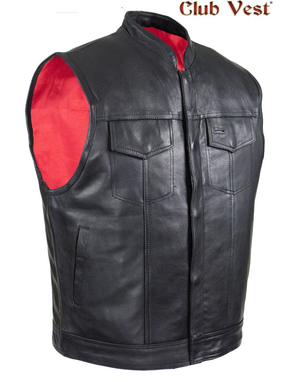 Men's premium Cowhide Gun Pocket Vest by Club Vest®