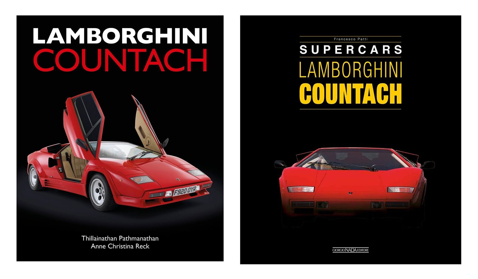 Lamborghini Countach TWO BOOK SET