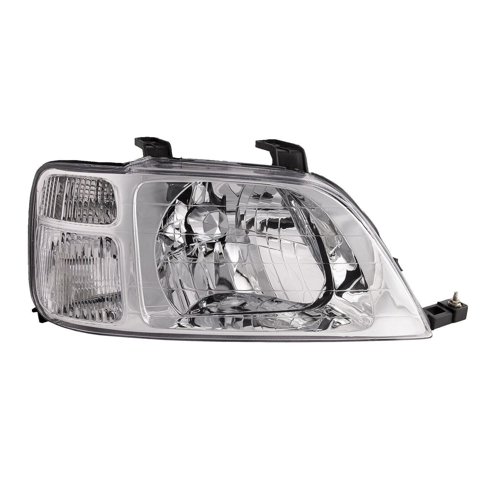 Fits 1997-2001 Honda CRV Headlight Right Passenger Chrome