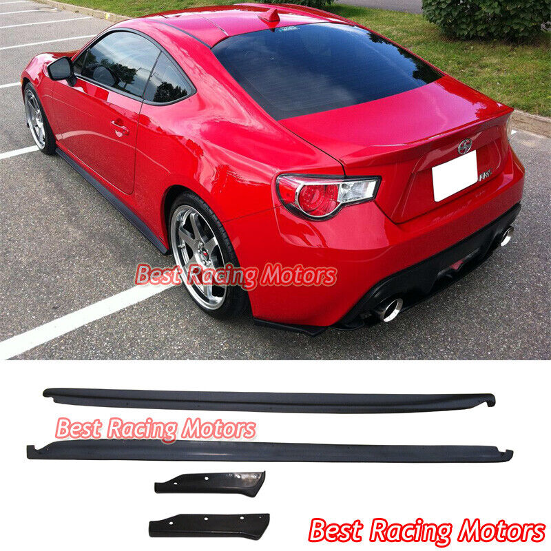 For 2012-2021 Subaru BRZ Bottom Line CS Style Side Skirts & A Style Rear Aprons