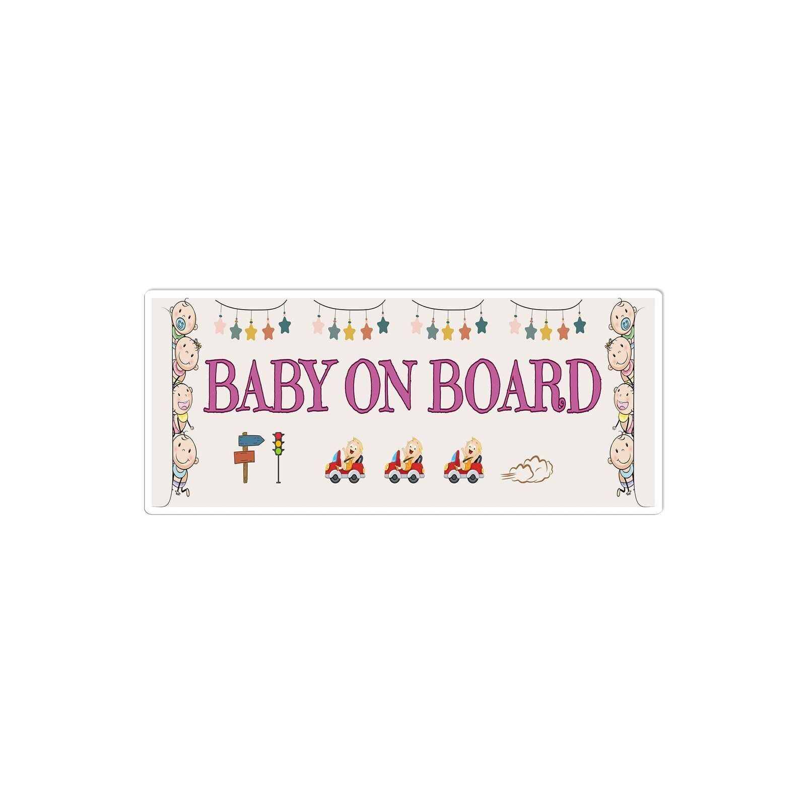 CVHoming Sticker, Baby On Board Sticker, Fun Sticker Vinyl, Sticker Decal Car La
