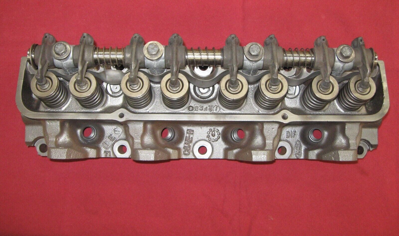 FORD FE C8AE-H Cylinder Head Date Code 9F25,  MAGNAFLUXED, CLEANED