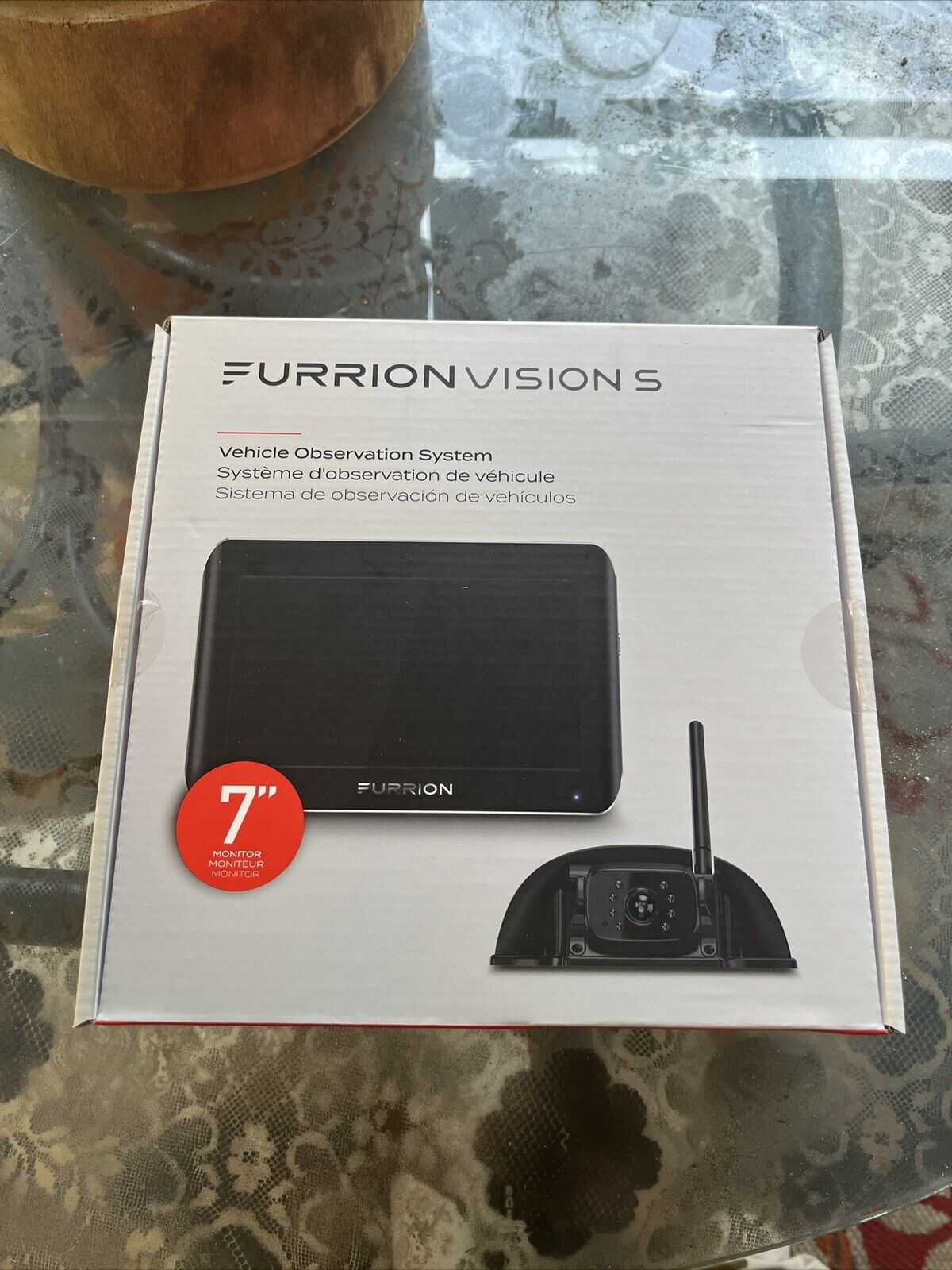 Furrion 7” Vision S Wireless RV Backup Camera. Brand New In Box  