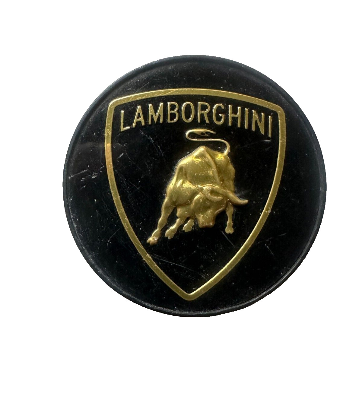 Lamborghini Wheel Center Caps Gold Genuine OEM 470601147